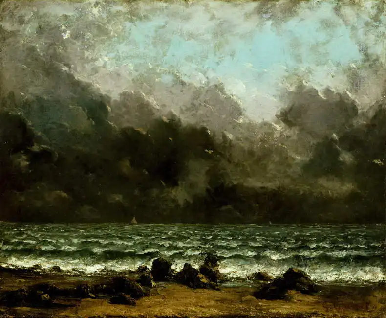 Courbet, Gustave: Moře