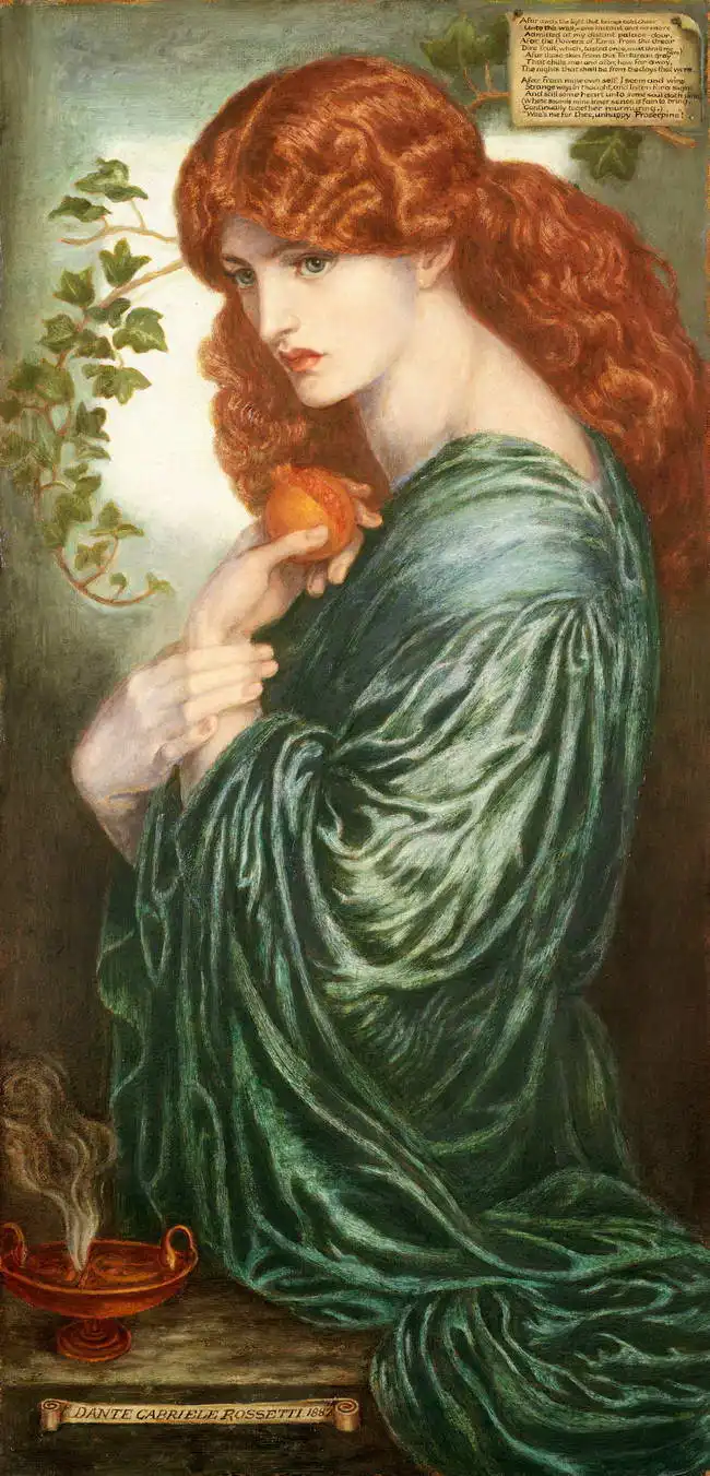 Rossetti, Dante Gabriel: Proserpine