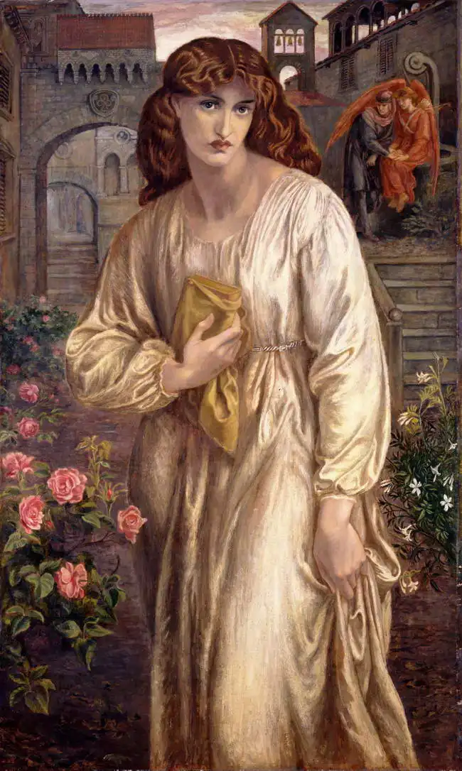 Rossetti, Dante Gabriel: Pozdrav Beatrice