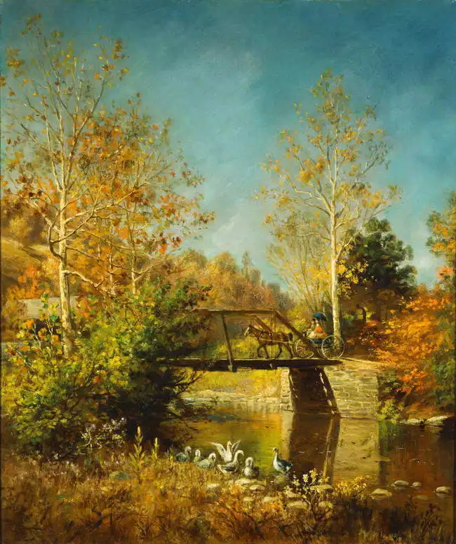 Henry, Edward Lamson: La route de la ville