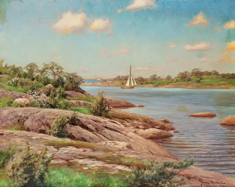 Krouthén, Johan: Paysage d