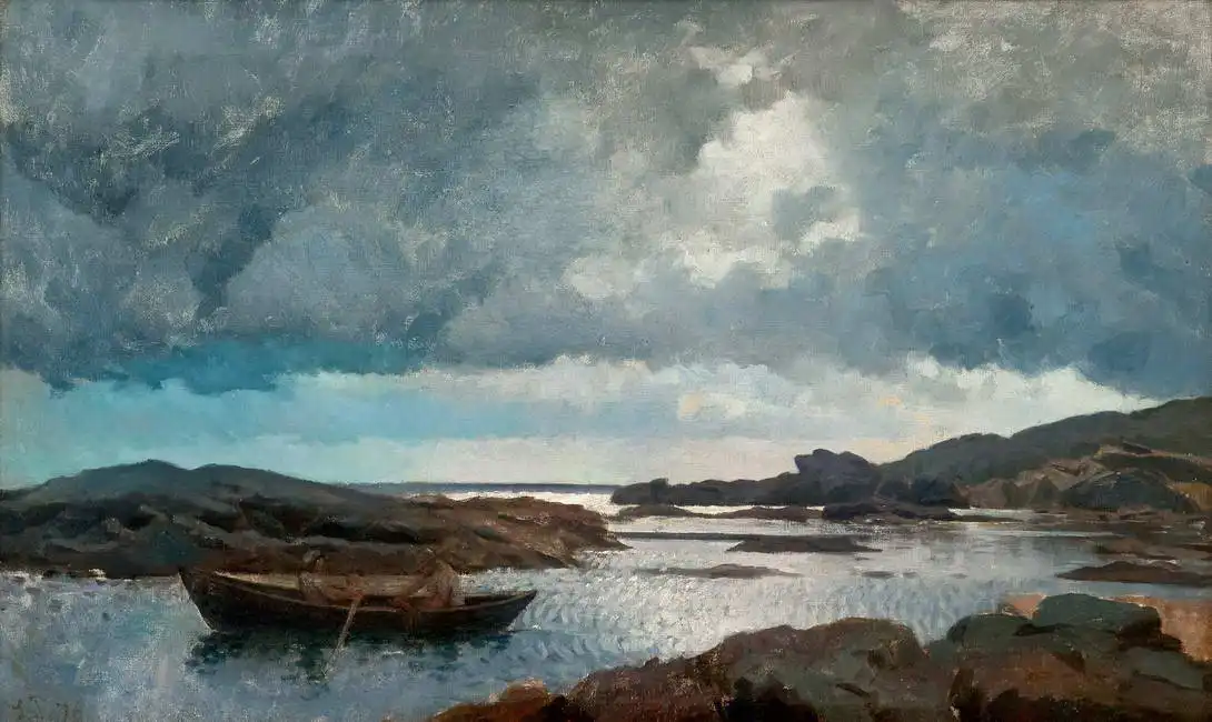 Tuxen, Laurits: Excursion en bateau