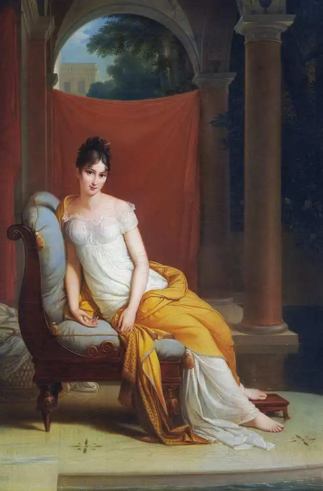 Fragonard, Alexandre E.: Madame Recamier (1777-1849)