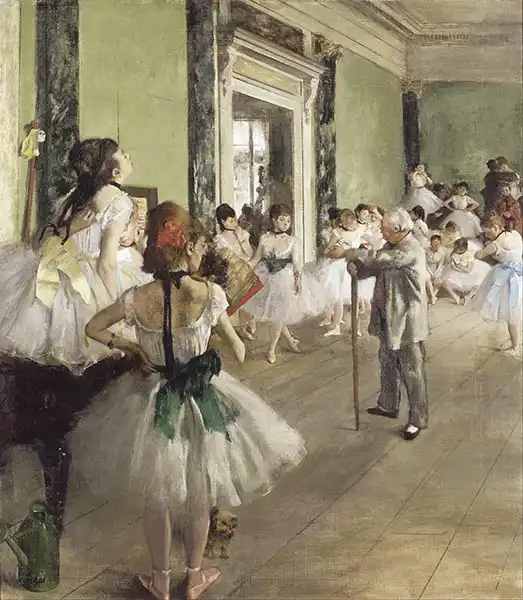 Degas, Edgar: Dance class