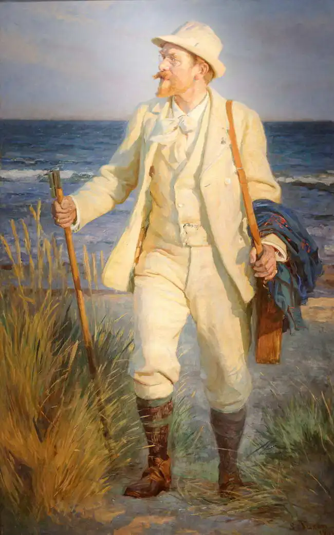 Tuxen, Laurits: Portrait de Peder Severin Kroyer