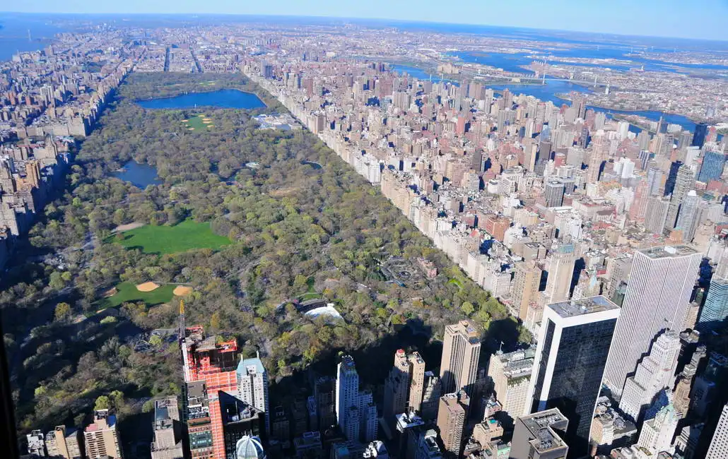 Neznámý: Letecký pohled na Central Park