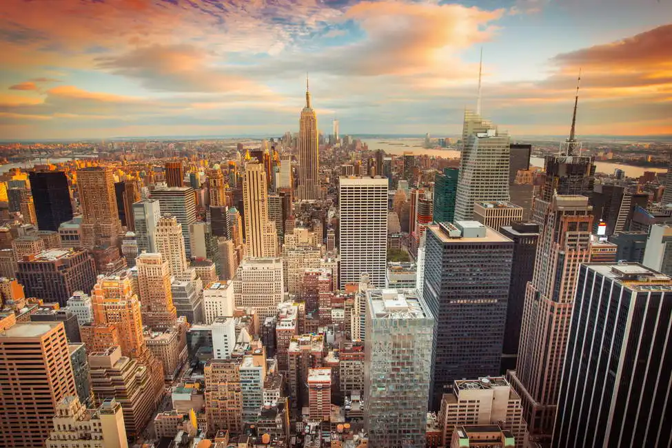 Neznámý: Letecký pohled na New York