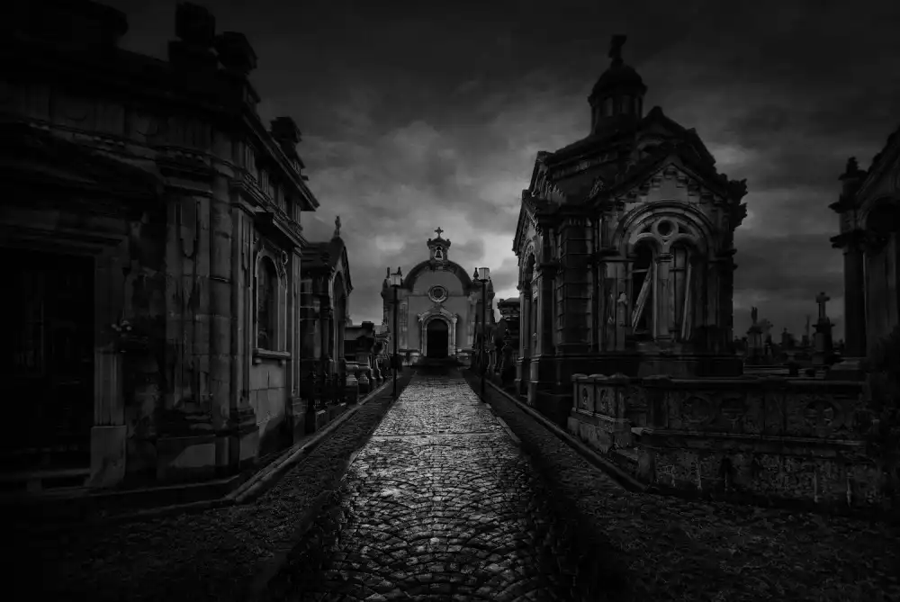 Lobato, C. Jose: il cimitero