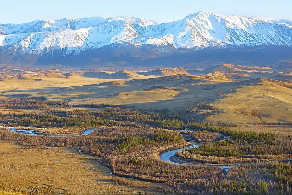 Neznámý: Pohoří Altaj, Čuja a Kuray step