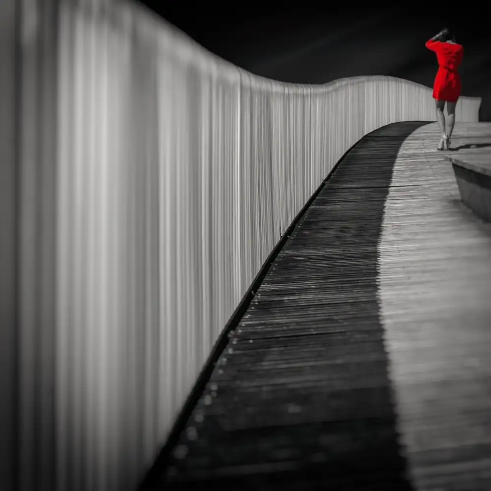 Cobo, Antonio Marco: Donna in rosso