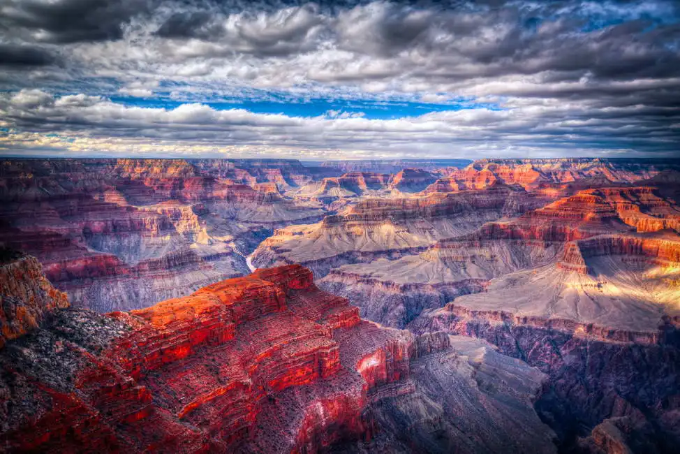 Neznámý: Pohled na Grand Canyon, Arizona