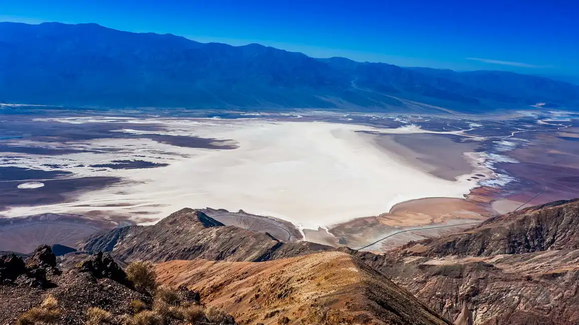 Neznámý: Death Valley, nejnížší bod