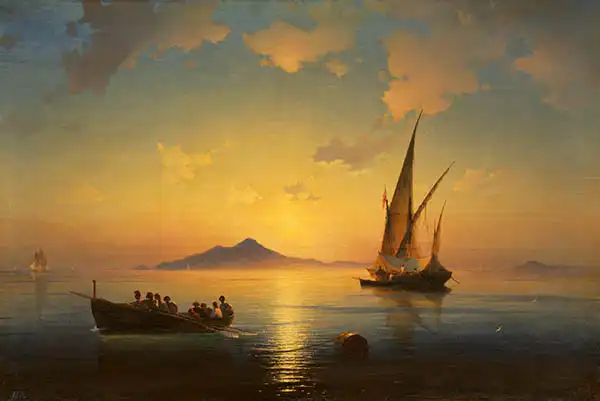 Aivazovsky, Ivan K.: Neapolský záliv