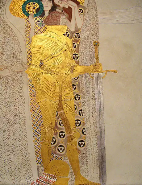 Klimt, Gustav: Golden knight