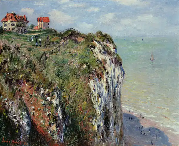 Monet, Claude: Útes v Dieppe