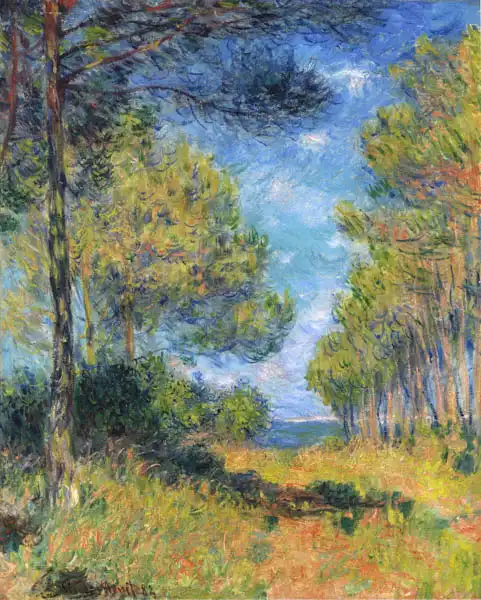 Monet, Claude: Cesta u Varengeville