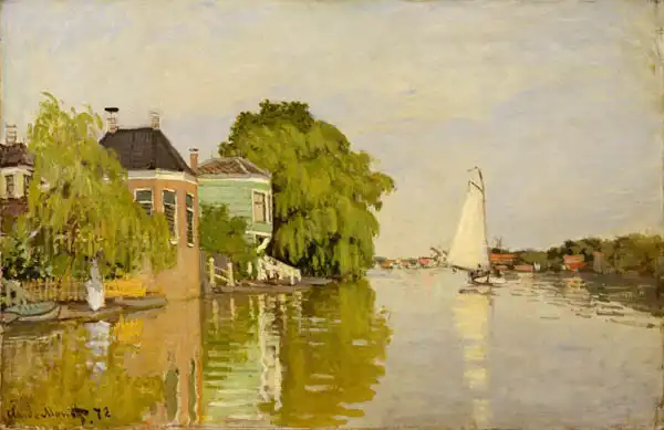 Monet, Claude: Maisons de Monet sur l