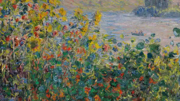Monet, Claude: Květiny ve Veuil