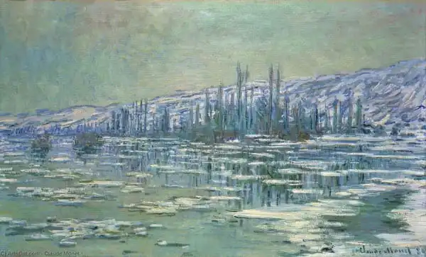 Monet, Claude: Ledy na Seině