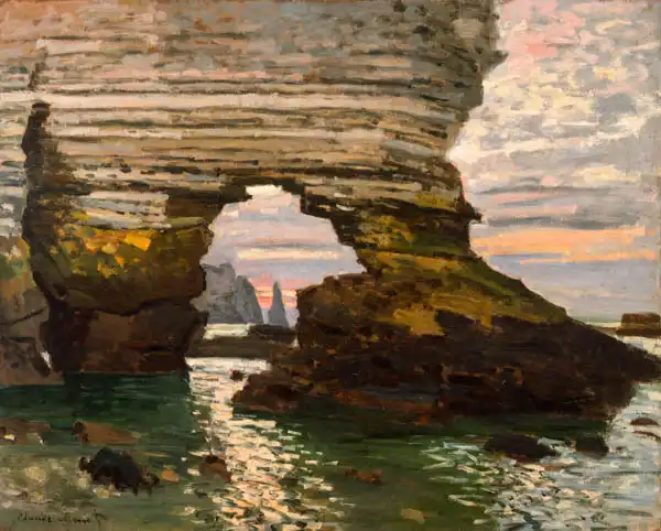 Monet, Claude: Port Etretat