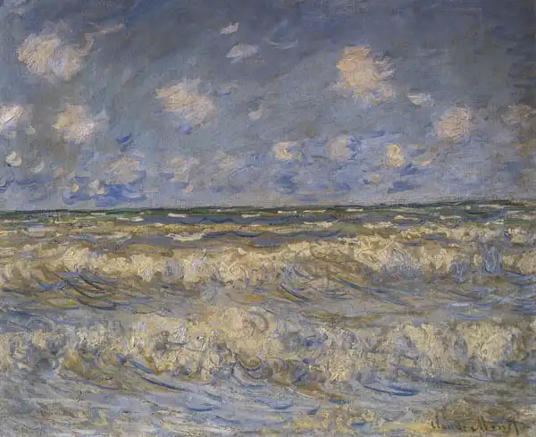 Monet, Claude: Rozbouřené moře