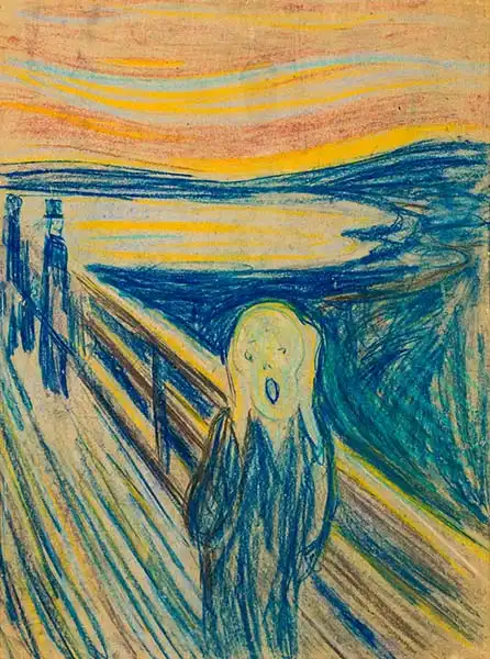 Munch, Edward: Výkřik (1893)