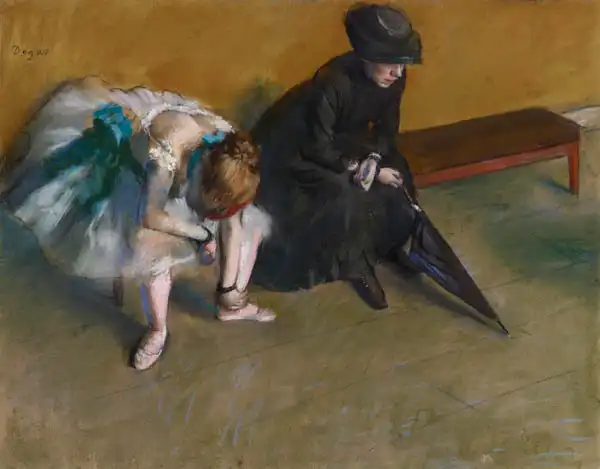 Degas, Edgar: Čekání