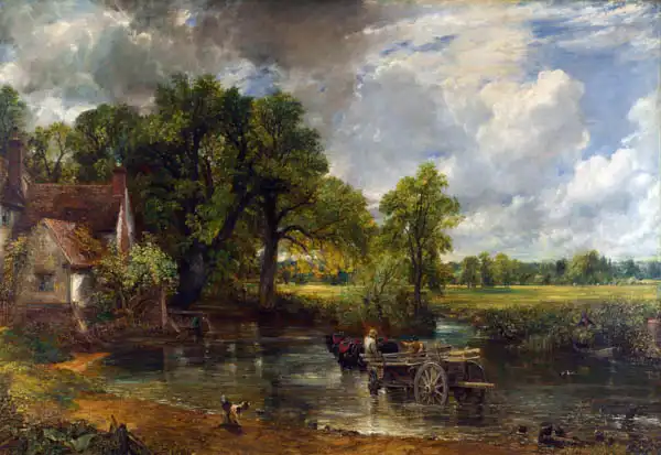 Constable, John: Vůz na seno