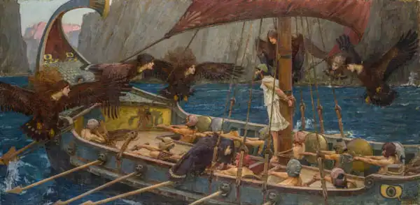 Waterhouse, J. W.: Odysseus and the Sirens