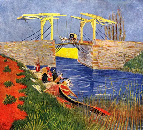 Gogh, Vincent van: Most v Langlois u Arles