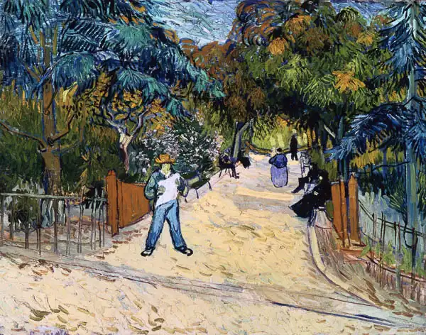 Gogh, Vincent van: Entrée des jardins publics d