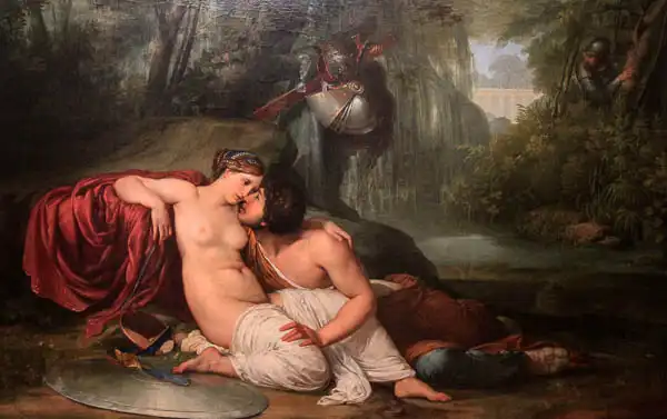 Hayez, Francesco: Rinaldo a Armida