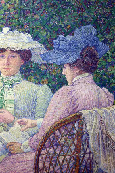 Rysselberghe, Théo van: In the Garden