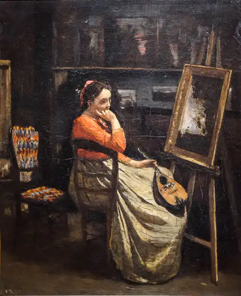 Corot, J. B. Camille: Ateliér