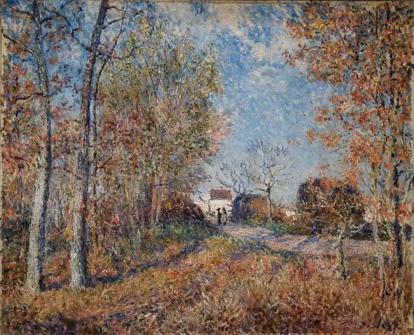 Sisley, Alfred: UN Coin de Bois Aux Sablonen