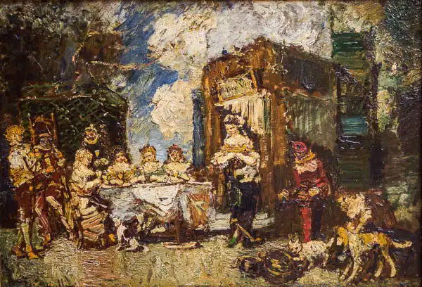 Monticelli, Adolphe: Večeře