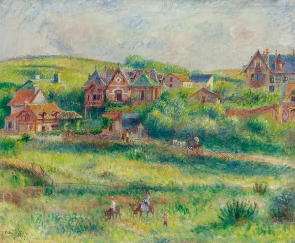 Renoir, Auguste: LE CHÂLET DE BLANCHE PIERSON ? POURVILLE