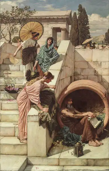 Waterhouse, J. W.: Diogenes
