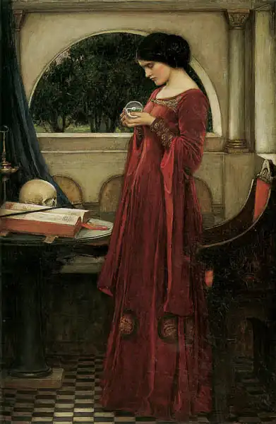 Waterhouse, J. W.: Křišťálová koule