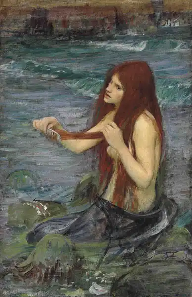 Waterhouse, J. W.: Mořská panna