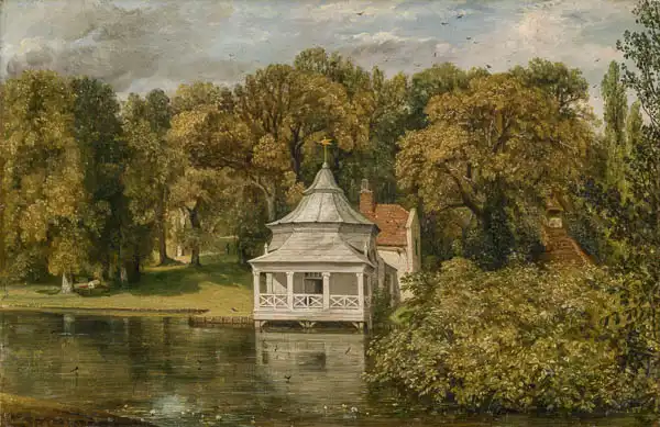 Constable, John: The Quarters behind Alresford Hall