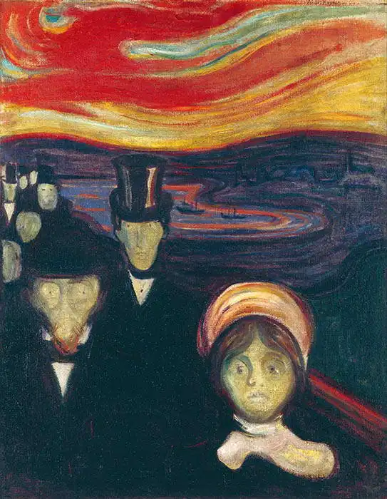 Munch, Edward: Strach