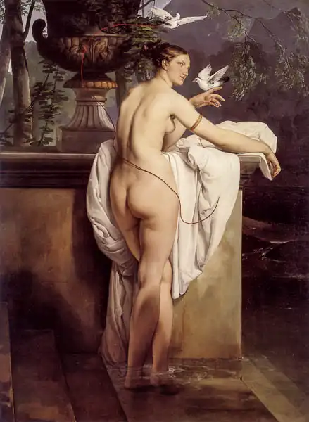 Hayez, Francesco: Portrét baleríny Carlotta Chabert