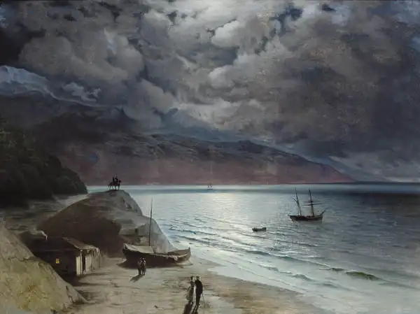 Aivazovsky, Ivan K.: Nacht in Gurzuf