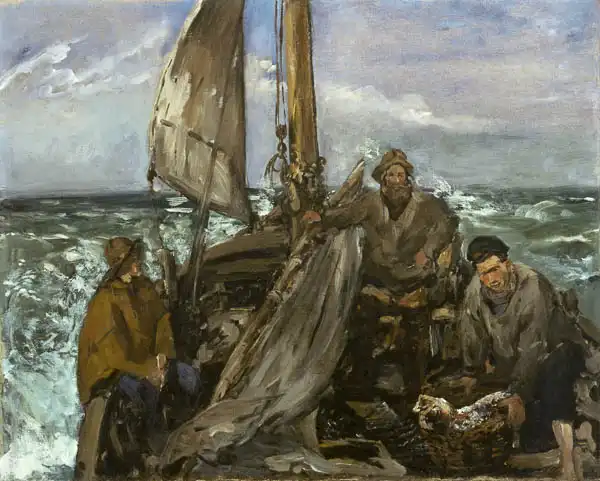 Manet, Edouard: The Toilers of the Sea