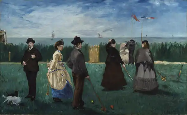 Manet, Edouard: Croquet at Boulogne