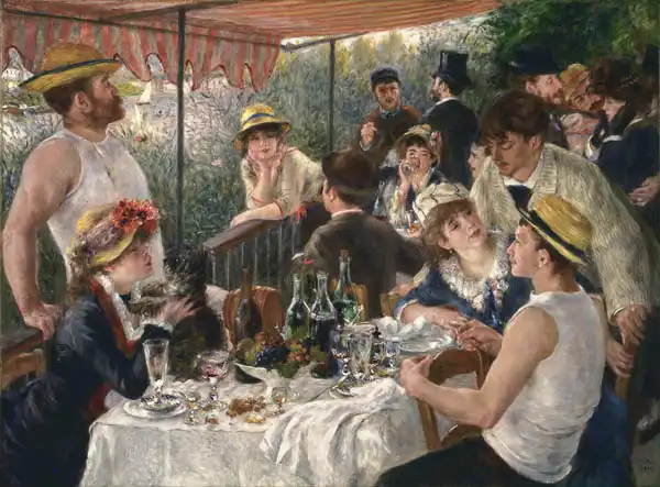 Renoir, Auguste: Breakfast rowers