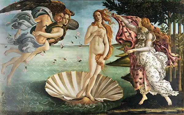 Botticelli, Sandro: Zrození Venuše
