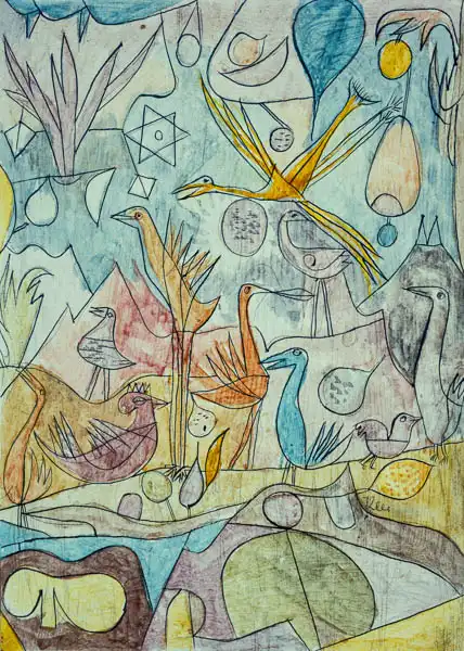 Klee, Paul: Hejno ptáků