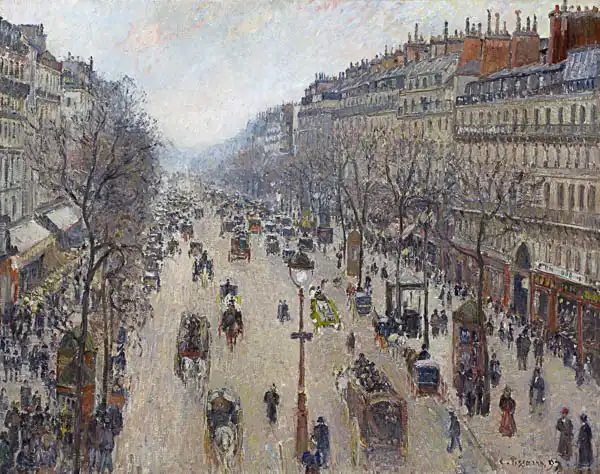 Pissarro, Camille: Boulevard Montmartre